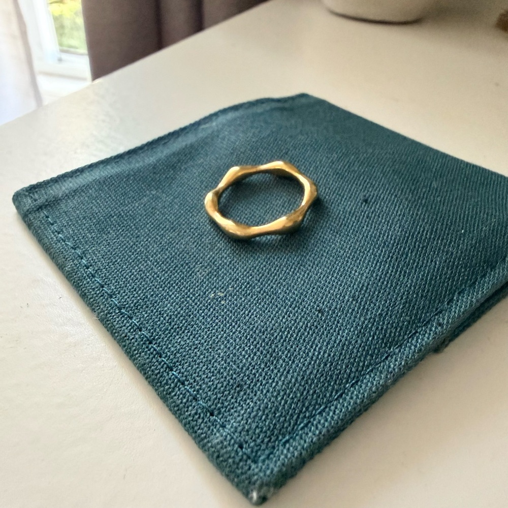 Missoma Molten Stacking Ring - image 4